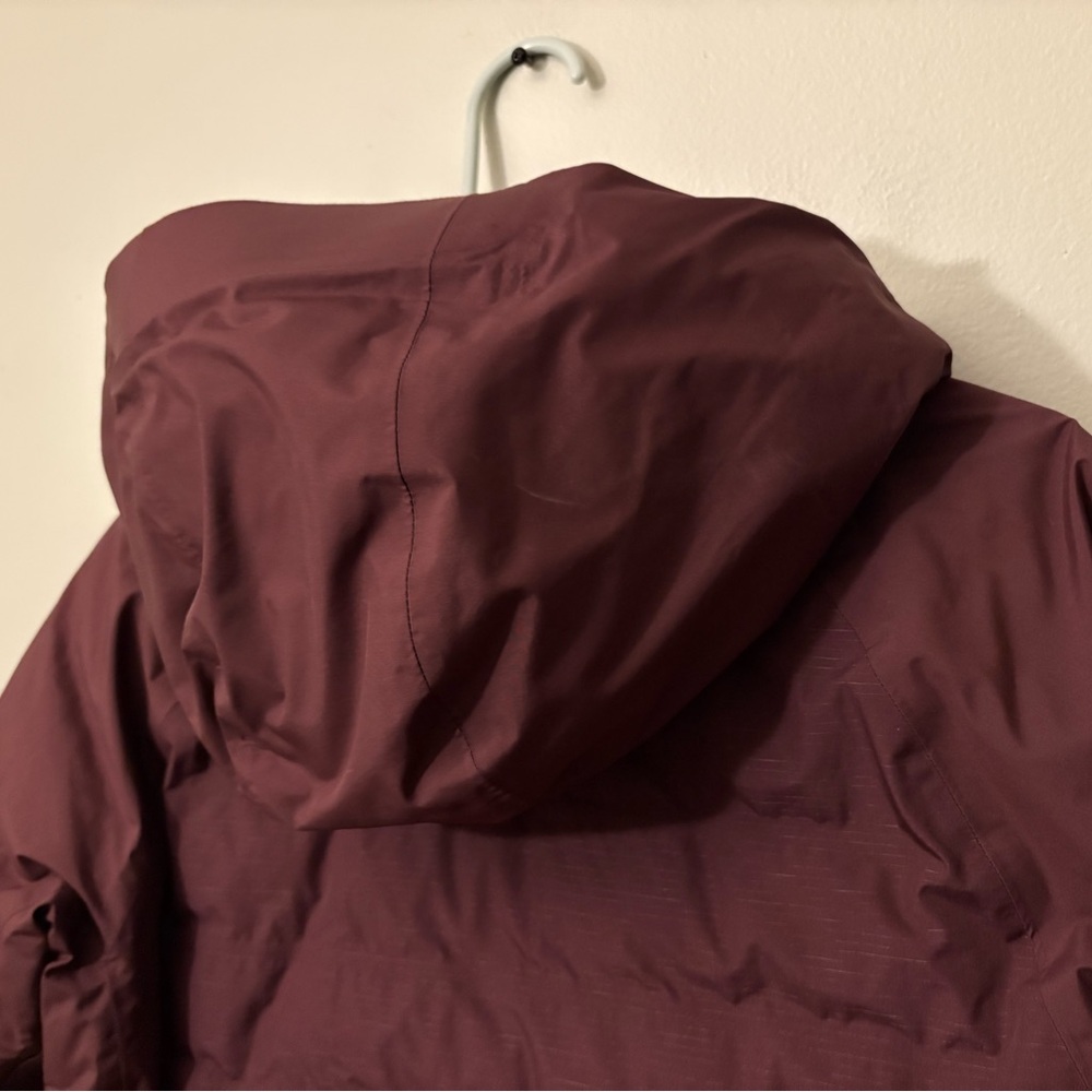 REI Stormhenge 850 Down Waterproof Breathable Women's Maroon Ski Jacket - Picture 6 of 11